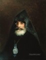 ガブリエル・アイヴァジアンの肖像画 芸術家の弟イワン・アイヴァゾフスキー
